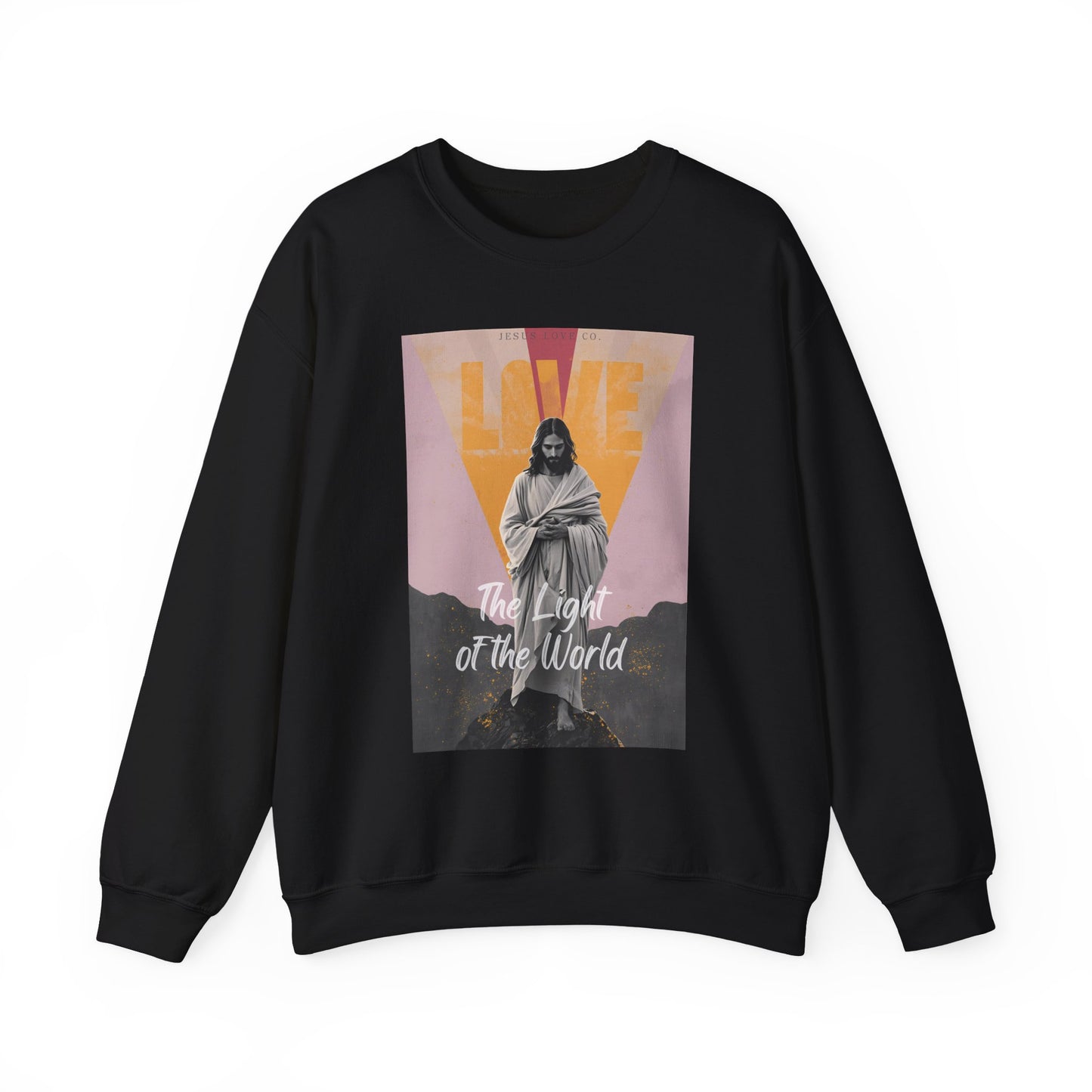 Light of the World Jesus Faith Sweatshirt