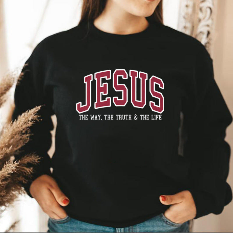 Jesus Is The Way crew neck