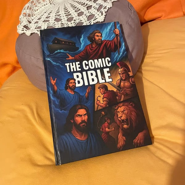 Comic Bible Illustration Book For Kids