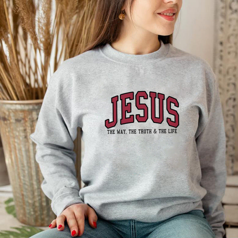 Jesus Is The Way crew neck